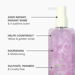 KEVIN.MURPHY SHIMMER.ME BLONDE even spray from mid-length to ends
