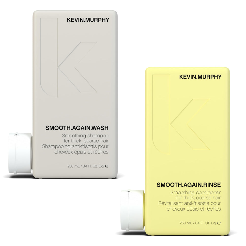 Kevin Murphy Smooth Again Wash bottle front for frizz control and smooth shampoo routine