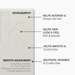 KEVIN.MURPHY SMOOTH.AGAIN WASH Monoi Oil detail highlights nourishing softness