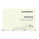 KEVIN.MURPHY SUPER.GOO bottle shows slick finish for versatile styling