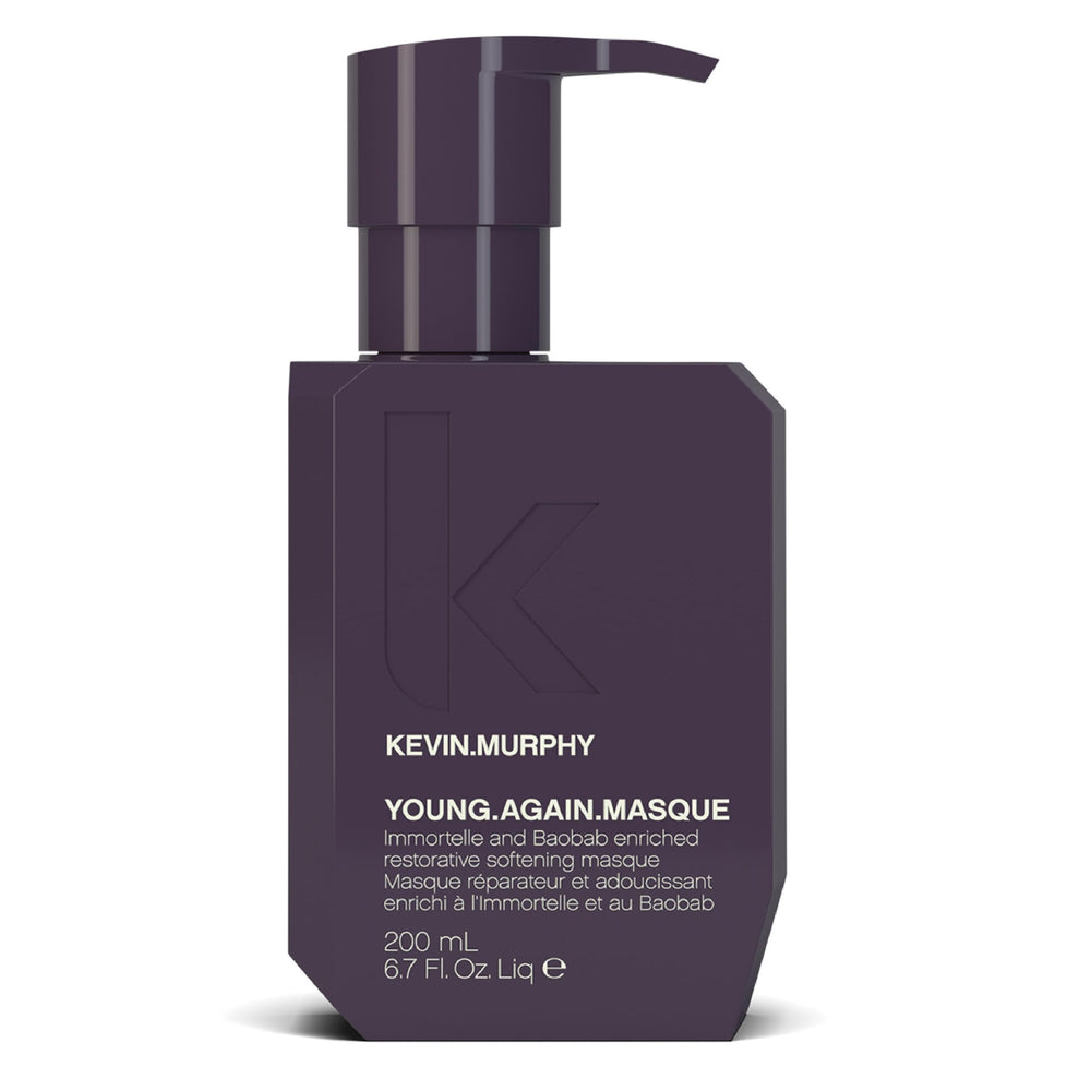 Kevin Murphy Young.Again.Masque jar front for deep conditioning and moisture.