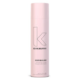 KEVIN.MURPHY BODY.BUILDER bottle front shows weightless lift for all hair types.