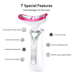 Keylitos curved-head massager gliding smoothly across skin for comfort