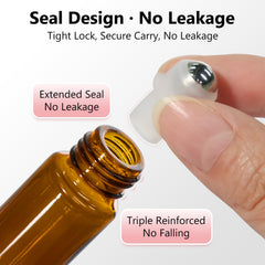 Keywing dual-cap design seals bottles securely
