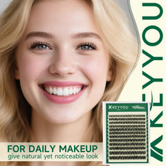 KEYYOU Flora close-up of cluster tips reveals fluffy texture benefit
