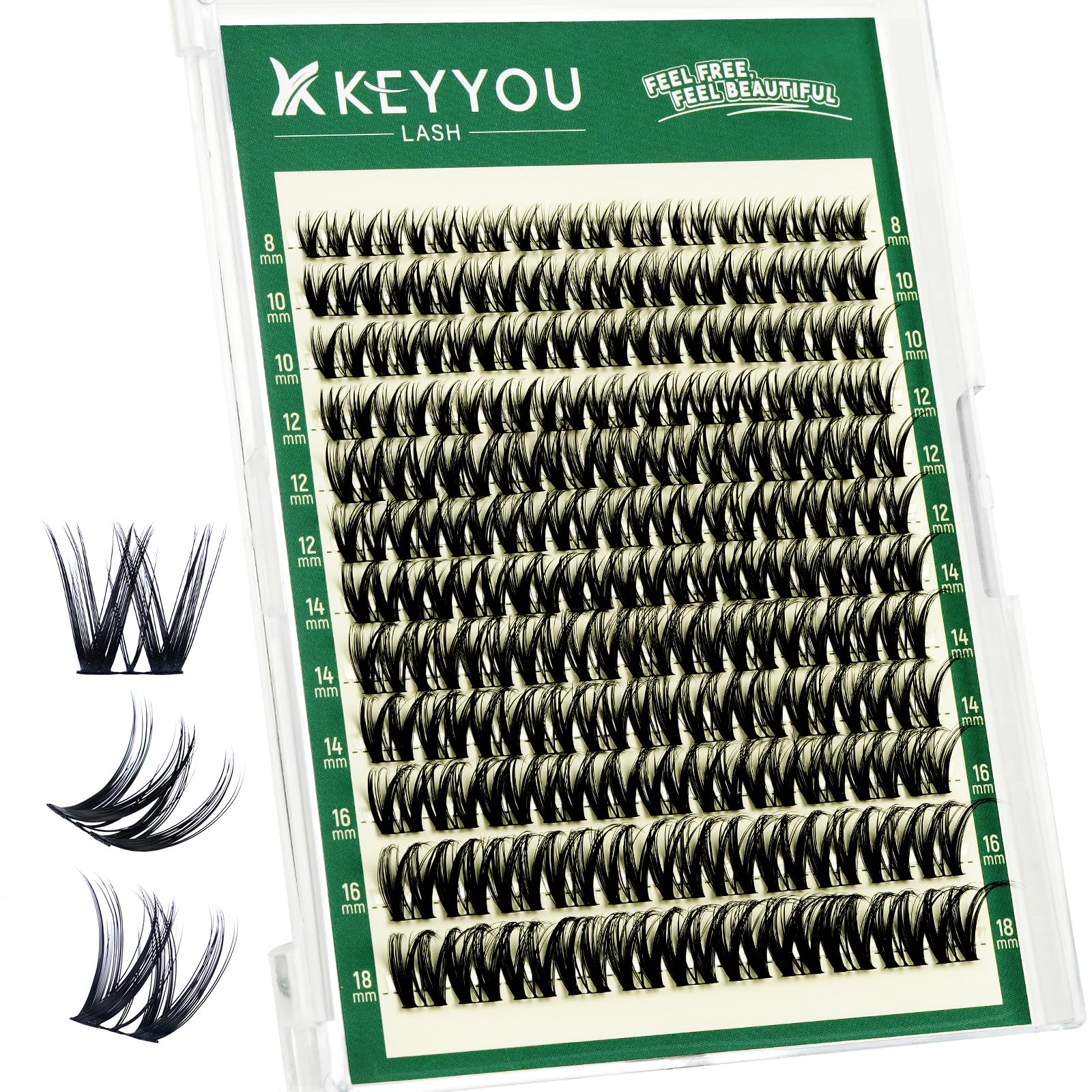 KEYYOU Flora F01 front packaging shows product and quantity benefit