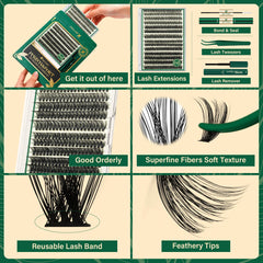 KEYYOU lash applicator tool for precise, beginner-friendly extensions.