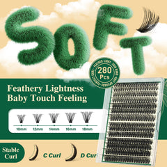 KEYYOU lash bond and seal for longer wear and secure set.