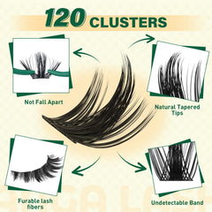 KEYYOU LASH gentle remover for easy, irritation-free removal of clusters