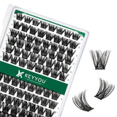KEYYOU lash clusters tray 96pcs for quick volume and cost efficiency.