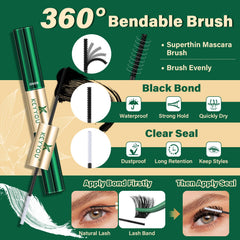 KEYYOU lash remover for gentle removal without damage.