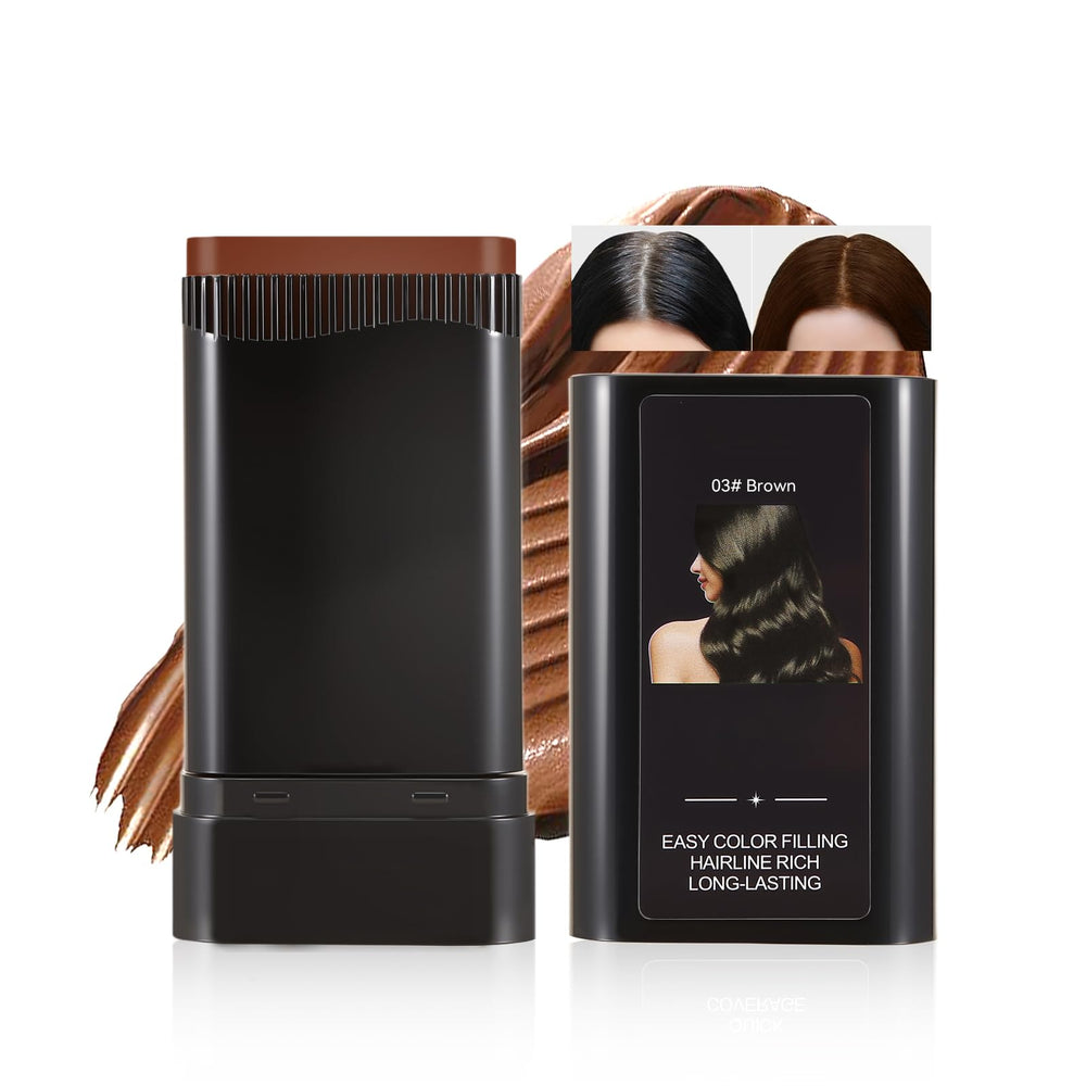 KGAJSGH Hair Touch-Up Stick packaging shows portable design for quick touch-ups on the go.