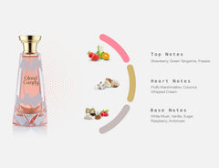 Khadlaj Cloud Candy bottle closeup cap highlighting creamy vanilla notes for intimate moments.