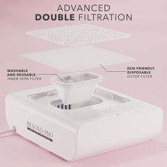 Kiara Sky eco-friendly filters illustrate soil degradation in about 90 days.