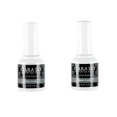 Kiara Sky gel top coat bottle showing a high-gloss, long-lasting finish.