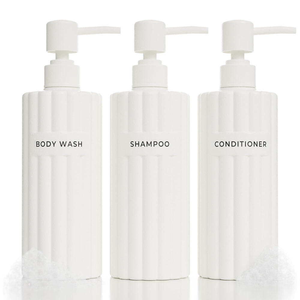 KIBAGA shampoo-dispenser-19oz with sleek pour for easy shower routines