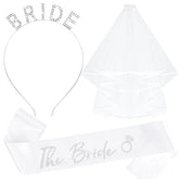 KICOSY Bride headband rhinestones sparkle for a radiant bridal look