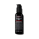 Kiehl's Age Defender Serum bottle close-up showing quick-absorption texture for easy use