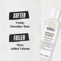 Hair after use appears soft and shiny with added body