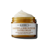 Kiehl's Calendula Serum Infused Water Cream jar closeup for lightweight hydration.