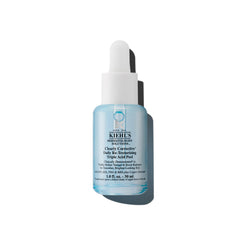 Kiehl's Clearly Corrective serum bottle for gentle triple-acid exfoliation and smoother skin texture.