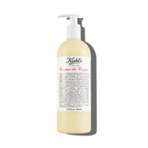 Kiehl's Creme de Corps Rich bottle closeup highlighting premium hydration