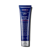 Kiehl's Facial Fuel Scrub bottle close-up for an energized morning cleanse