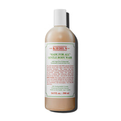 Kiehl's Made for All Gentle Body Cleanser bottle promotes gentle cleansing for family skin and hair.