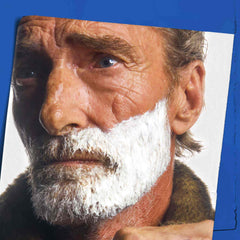 Sesame oil ingredient in Kiehl's shave cream highlights skin-softening benefits.