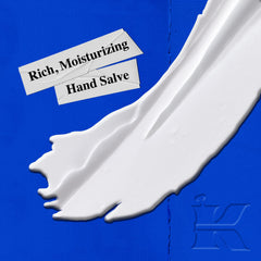 Kiehl's Ultimate Strength Hand Salve cream texture close-up for hydration.
