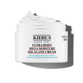 Kiehl's Ultra Body Barrier Repair Cream bottle showing fast absorption for daily hydration