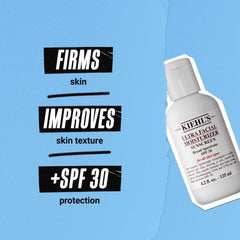 Kiehl's Ultra Facial Moisturizer SPF30 skin-glow emphasizes soft, smooth feel.