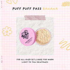 Kimchi Chic Loose setting powder jar closeup conveys smooth texture for mattified finish.