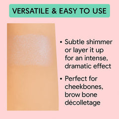 KimChi Chic Pearl Gone Wild cheek swatch reveals buildable glow.