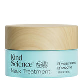 Kind Science Neck Treatment bottle-pump for precise application and firmer neck skin.