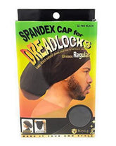 King.J regular size dreadlocks cap on head for secure workout fit