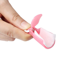 Kingmas remover clip interior anti-slip design, ensuring stable nail grip during soaking.