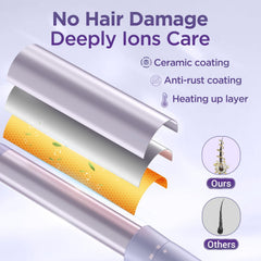 Kinked 5in1 curler 1inch for defined, bouncy curls