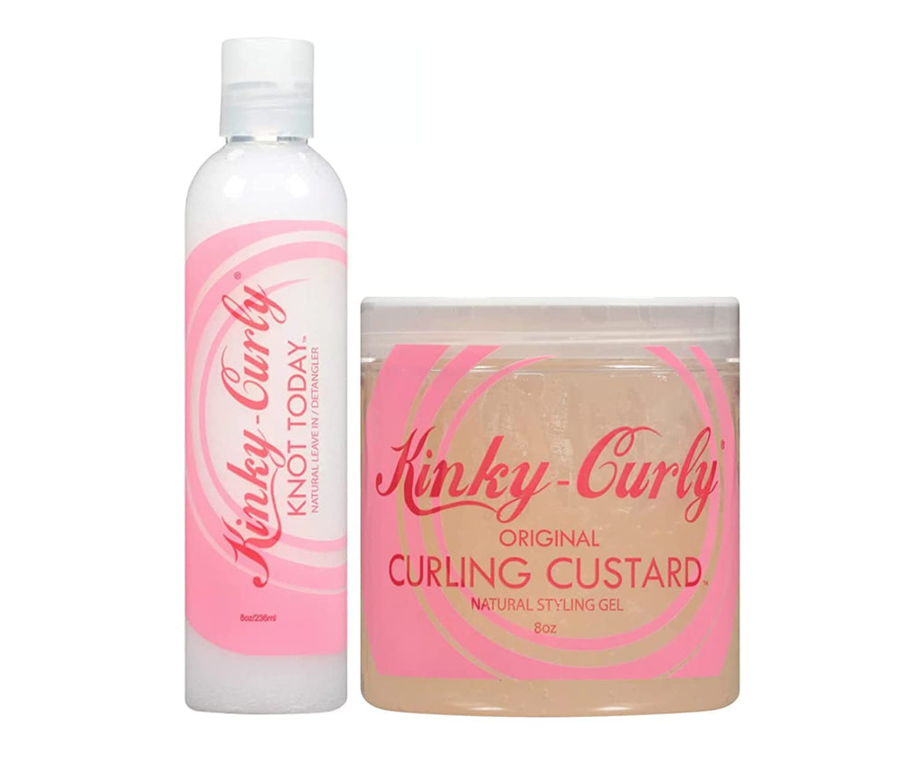 Kinky Curly Knot Today leave-in detangler bottle for smooth, tangle-free everyday styling.