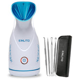 Kinlito facial steamer nano ionic mist for deep pore cleansing.