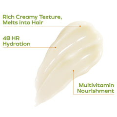 Kinpur Keratin Hair Mask application on hair strands for nourishment