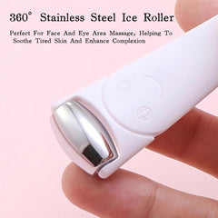KINTEGOOD Mini Ice Roller cream-spoon demonstrates precise cream application.