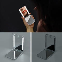 Kintion rechargeable pocket mirror 1x/3x magnification for precise grooming
