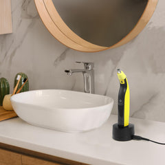 KIONCARE shaver stand charging base keeps QP series ready to use.