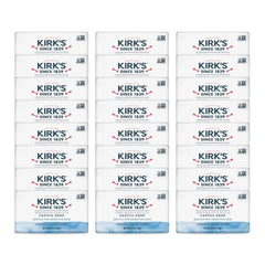 Kirk s Castile Bar Soap Original Fresh Scent packaging highlights a gentle daily cleanser