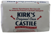 Kirk's Castile Original Coco soap pack of 12 bars offers gentle cleansing for sensitive skin.