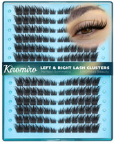 Kiromiro Lash Clusters left-right pre-mapped for beginner-friendly styling.