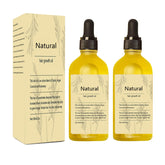 Kisinly Rosemary Oil bottle pour shows easy scalp application and nourishment.