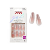 KISS Gel Fantasy magnet cat eye nails with shimmering effect for chic evenings