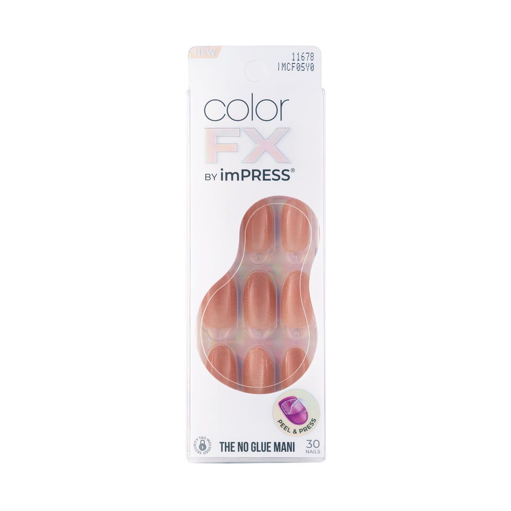 KISS imPRESS Color FX cat-eye nails for magnetic shine and salon-like finish.